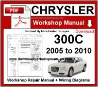 chrysler 300C Service Repair workshop Manual Download